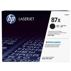 Hp, Original Tonerpatrone schwarz HP No. 287X, CF287X, Hewlett Packard Toner, schwarz, No.87X, CF287X, (18'000 Seiten)