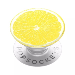 POPSOCKETS, Popsockets 800967 Pucker Up - Handy Griff und Ständer (Gelb), PopSocket Back-Holder