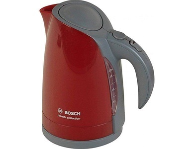 Klein, klein Theo Bosch Kinder Wasserkocher, Spielzeug-Wasserkocher GUTEN MORGEN in rot