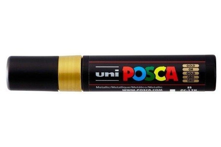 uni-ball, UNI-BALL Posca Marker 15mm PC-17K GOLD MET, gold