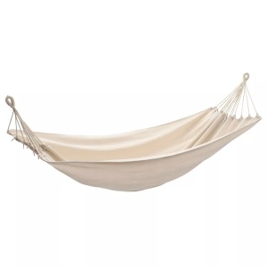vidaXL, vidaXL Hängematte 260 x 150 cm XL cremefarben, vidaXL Hängematte 260x150 cm Creme