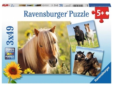 Ravensburger, Liebe Pferde, Puzzle, Ravensburger 080113 - Liebe Pferde, Kinderpuzzle