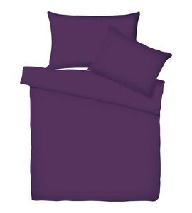 undefined, Uni Satin Bettwäsche mit Biese, Uni Satin Bettwäsche mit Biese ? Kissenbezug ? 65x100 cm