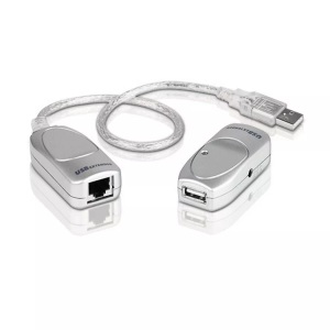 ATEN, ATEN UCE60-AT USB 1.1 Extender (Verlängerung) über Netzwerkkabel RJ45 60 m, ATEN UCE60 USB über Kat5e/6 Extender (60m)