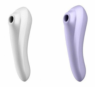 Satisfyer (all), Dual Pleasure Luftpulsvibrator Lila | Satisfyer, SATISFYER Dual Pleasure - Klitorisstimulator (Malve)