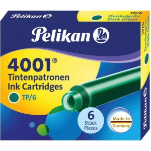 Pelikan, PELIKAN Tintenpatronen TP/6 300087 grün 6 Stück, PELIKAN Tintenpatronen TP/6 300087 grün 6 Stück