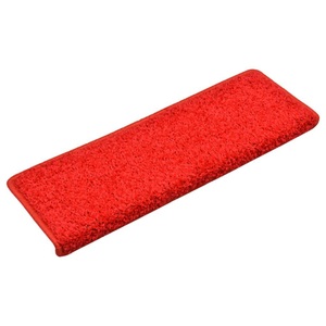 Diverse Hardware, Teppich-Treppenstufen 15 Stk. 65 x 25 cm Rot, vidaXL Teppich-Treppenstufen 15 Stk. 65x21x4 cm Rot