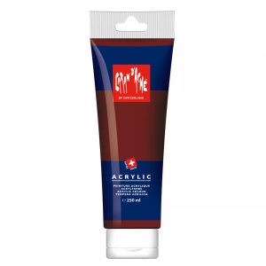 Caran d'ache, CARAN D'ACHE Acrylfarbe 250ml 2810.069 siena, Caran d'Ache Acrylfarbe, siena, 2810.069, (250ml)