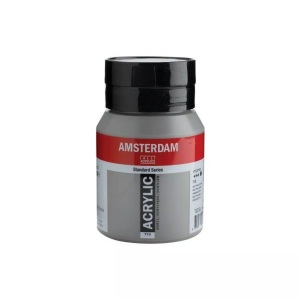 Amsterdam, Amsterdam Acrylfarbe Standard, Talens Acrylfarbe Amsterdam, neutralgrau, 17727102, (500ml)