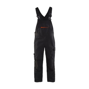 Blaklader, Latzhose Mit Stretchträgern Unisex Schwarz / Rot 52, Blaklader - latzhose mit stretchträgern, 52, Schwarz / Rot