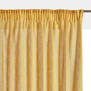 LA REDOUTE INTERIEURS, Vorhang Nyong Mit Faltenband Unisex Gelb 140x180 cm, 