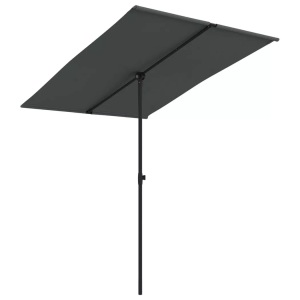 Diverse Hardware, Sonnenschirm mit Aluminium-Mast 2x1,5 m Anthrazit, vidaXL Sonnenschirm mit Aluminium-Mast 2x1,5 m Anthrazit