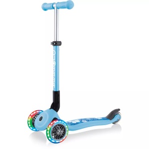 GLOBBER, Globber Junior Foldable Fantasy Light Scooter hellblau, Globber Scooter »Junior Foldable Fantasy Light«