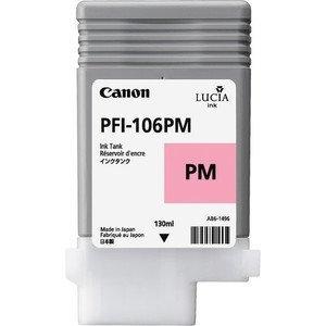 Canon, Original Tintenpatrone photo magenta Canon PFI-106PM, Canon Tintenpatrone, rot, foto, PFI-105PM, 3005B005, (130ml)