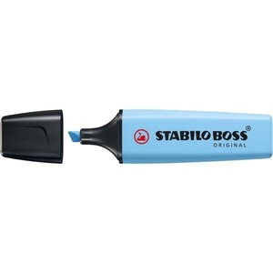 Stabilo International (Nonbook), STABILO BOSS ORIGINAL Textmarker Blau, Stabilo BOSS Pastell, 2-5mm, himmelblau, 70/112