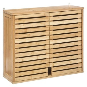 Northio, Hängender Badezimmerschrank Aus Bambus Unisex ONE SIZE, 