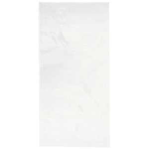 vidaXL, vidaXL Teppich OVIEDO Kurzflor Creme 100x200 cm