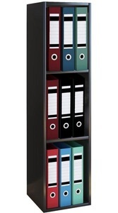 MID.YOU, MID.YOU Aktenregal 34/115/29 cm , Offas , Schwarz , Holzwerkstoff , 34x115x29 cm , melaminharzbeschichtet,Nachbildung , 000657011402, MID.YOU Aktenregal 34/115/29 cm , Offas , Schwarz , Holzwerkstoff , 34x115x29 cm , melaminharzbeschichtet,Nachbildung , 000657011402