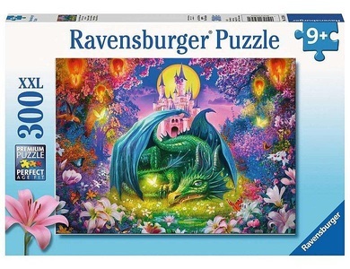 Ravensburger, Ravensburger Kinderpuzzle - Mystischer Drachenwald, 300 Teile, 