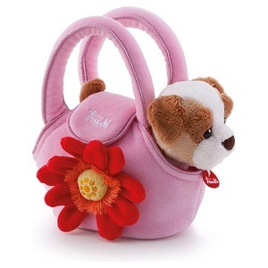 Trudi, Hund in Tasche, 