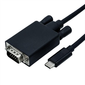 ROLINE, Roline 1432218 - USB/VGA-Kabel (Schwarz), 