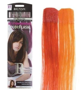 Balmain, Balmain CF 25 cm sunburst Color Flash human hair, Balmain CF 25 cm sunburst Color Flash human hair
