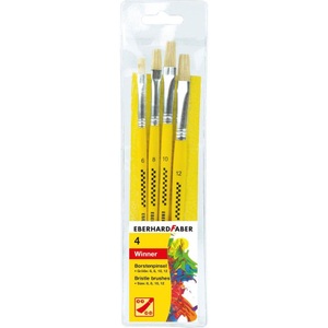 Eberhard Faber, Eberhard Faber Borstenpinsel 4 Stück, Eberhard Faber Borstenpinsel 4 Stück