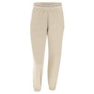 Freddy, Elastische Sporthose Mit Sictbarem Gummiband Mit Logo Unisex Beige M, Freddy - Sweatpants, M, Beige