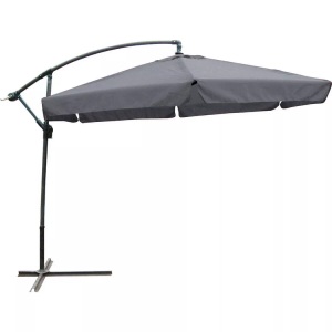 mutoni, Ampelschirm Eclipta Anthrazit 300x300 Unisex Grau ONE SIZE, 