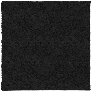 vidaXL, vidaXL Shaggy-Teppich PAMPLONA Hochflor Modern Schwarz 160x160 cm