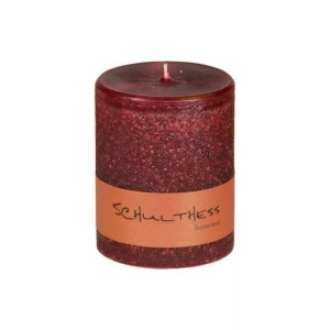 Schulthess Kerzen, Schulthess Kerzen Schulthess Kerzen Bougie, Schulthess Kerzen Kerze Ø 7 cm Dunkelrot
