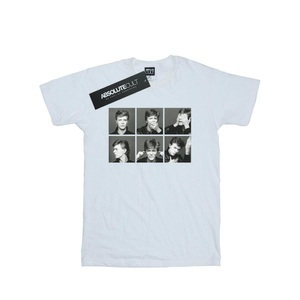 David Bowie, Photo Collage Tshirt Jungen Weiss 128, 