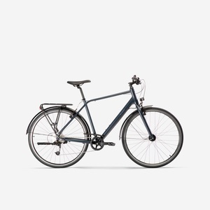 ELOPS, City Bike Langdistanz - Ld 500 Unisex Gewittergrau M-165-174CM, ELOPS - Ld 500, M, Space Black