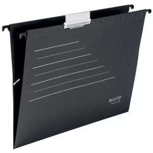 Leitz, LEITZ Hängemappen Recycle A4 1921-00-95 schwarz, Karton, LEITZ Hängemappen Recycle A4 1921-00-95 schwarz, Karton