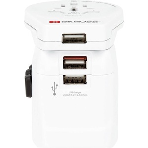 Skross, SKROSS Weltreiseadapter PRO Light 3x, SKROSS Weltreiseadapter PRO Light 3x USB