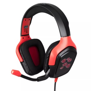 Könix, KONIX Naruto Shippuden - Akatsuki - Gaming-Headset (Schwarz/Rot), KONIX - Naruto Gaming Headset - Akatsuki black/red
