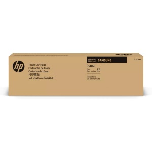 Samsung, Samsung CLT-C506L Cyan Tonerkartusche mit hoher Reichweite, Samsung Toner, blau, CLT-C506L, (3'500 Seiten)