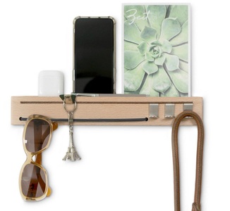 Sannishoo, Mon.key grau, Sanni Shoo - mon.key Schlüsselbrett und Brillenhalter, One Size, Grau