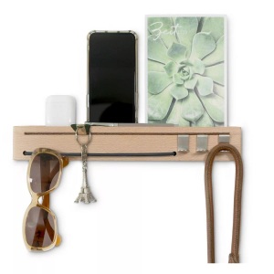 Sannishoo, Mon.key grau, Sanni Shoo - mon.key Schlüsselbrett und Brillenhalter, One Size, Grau