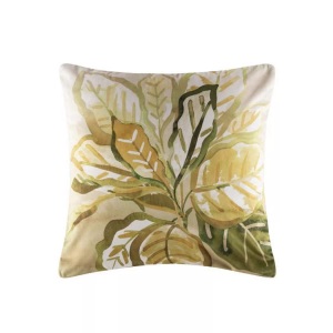 KAS, KAS - Zierkissen FALLON - Polyester - grün - 50/50 cm, Kas Dekokissen »Plantation«