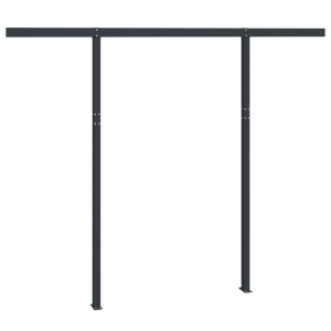 vidaXL, vidaXL Stützen für Markisen Anthrazit 300x245 cm Eisen, vidaXL Stützen für Markisen Anthrazit 300x245 cm Eisen