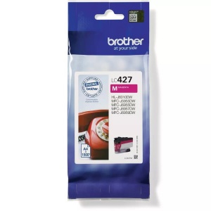 Brother, Brother Tintenpatrone, rot, LC-427M, (1'500 Seiten), BROTHER Tintenpatrone magenta LC-427M MFC-J5955 1500 Seiten