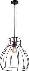 mutoni light, Hängeleuchte, Globo HÄNGELEUCHTE 35/140 cm , Mina , Schwarz , Metall , 140 cm , 004558355801