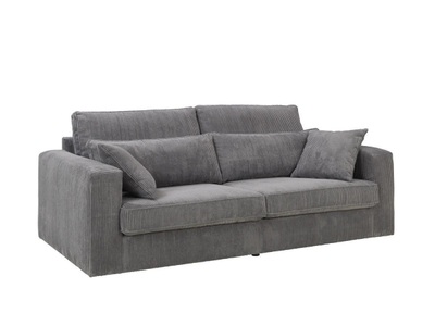 Vente-unique, 3SitzerSofa Cord MONDOVI 3SitzerSofa Cord MONDOVI, 