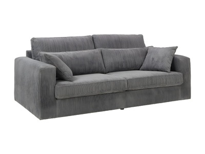Vente-unique, 3SitzerSofa Cord MONDOVI 3SitzerSofa Cord MONDOVI, 