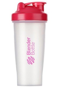 Blender Bottle, 28oz / 820ml BlenderBottle Classic Clear, Pink, Blender Bottle, Unsere Neuheiten, Blender Bottle Original Classic Clear Shaker für Eiweiss- und Sportgetränke, Produkte & Wohnen