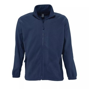 SOL's, SOLS Fleecejacke »Herren Outdoor Fleece Jacke North«, SOLS - Outdoor Fleece Jacke North, für Herren, Marine, Größe XL