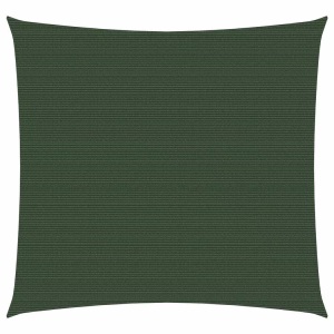 vidaXL, vidaXL Sonnensegel 160 g/m² Dunkelgrün 2x2 m HDPE, vidaXL Sonnensegel 160 g/m² Dunkelgrün 2x2 m HDPE