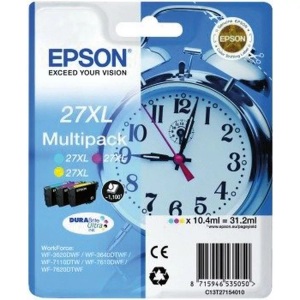 Epson, Epson C13T27154010 - Tintenpatrone, Epson Tintenpatrone, blau/gelb/rot, Multipack, T271540, (1'100 Seiten)