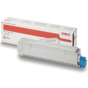 OKI, Original Tonerpatrone magenta OKI 44059166, Oki Toner, rot, 44059166, (7'300 Seiten)